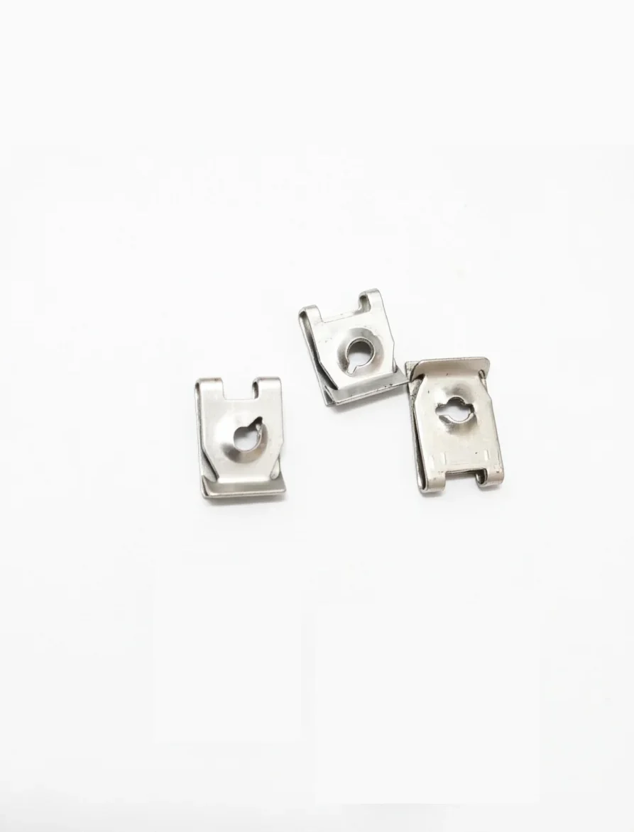 Stamped metal clips