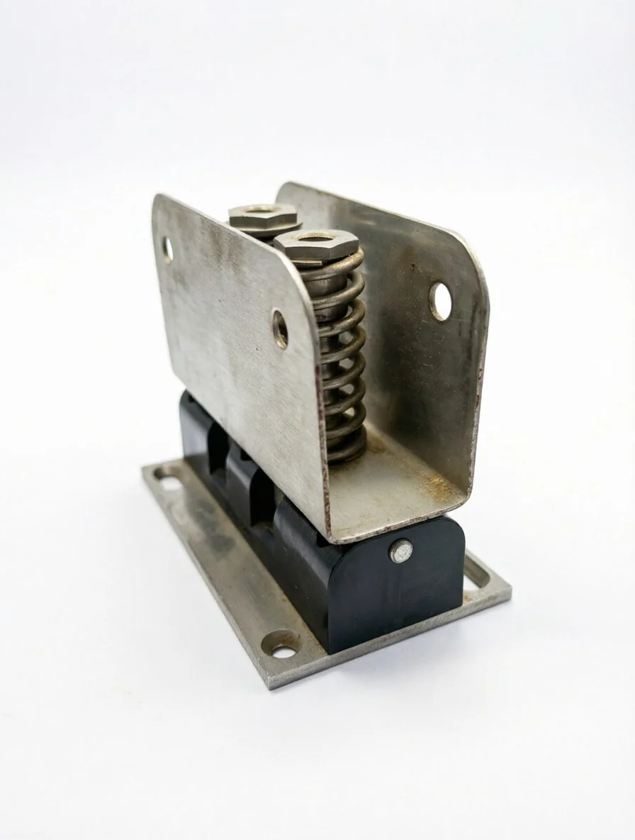 Stamped sheet metal mechanical part